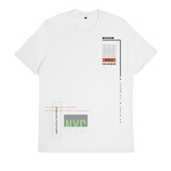 Distro Premium Polo Exchange Short-Sleeve Men's and Women's T-Shirt - 10023