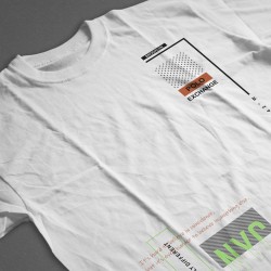 Distro Premium Polo Exchange Short-Sleeve Men's and Women's T-Shirt - 10023