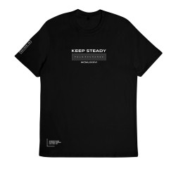 Polo Exchange - Printed Short Sleeve T-shirt "Keep Steady"