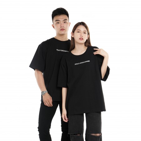 Polo Exchange Kaos Oversize unisex bahan Katun combed kode 10071