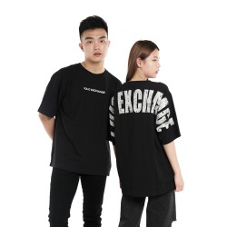 Polo Exchange Kaos Oversize unisex bahan Katun combed kode 10071
