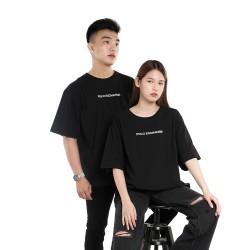 Polo Exchange Kaos Oversize unisex bahan Katun combed kode 10071