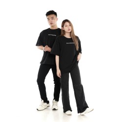 Polo Exchange Kaos Oversize unisex bahan Katun combed kode 10071