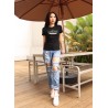 Point Eight - Women Round Neck Short Sleeve T-shirt