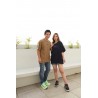 Oversized T-shirt for Women and Men Distro T Shirt Point Eight Korea Style 10080
