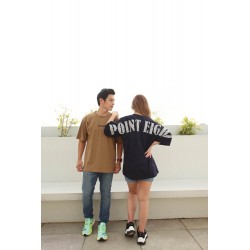 Oversized T-shirt for Women and Men Distro T Shirt Point Eight Korea Style 10080