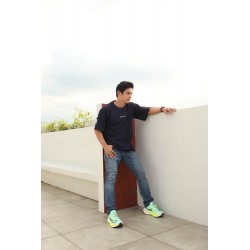 Oversized T-shirt for Women and Men Distro T Shirt Point Eight Korea Style 10080