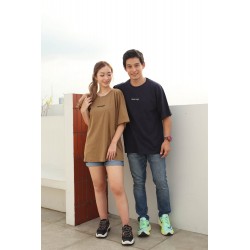 Oversized T-shirt for Women and Men Distro T Shirt Point Eight Korea Style 10080