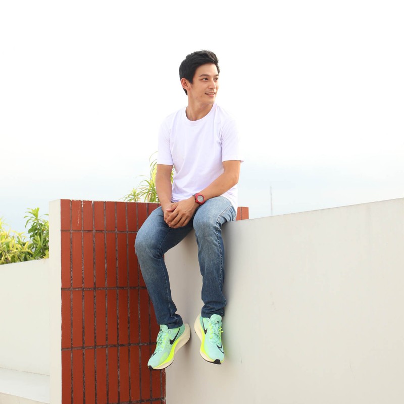 Polo Exchange - Basic Round Neck Stretch T-Shirt