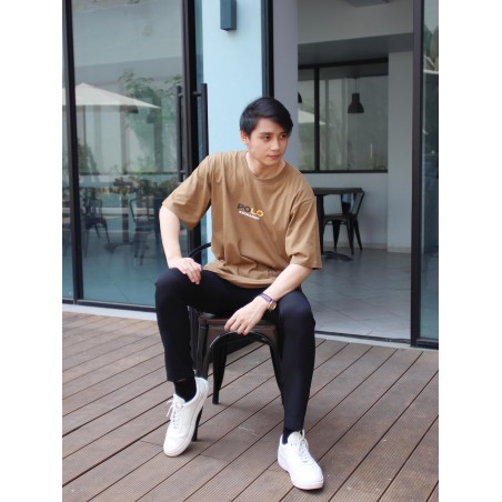 Baju Kaos Oversize Pasangan Aesthetic Pria Wanita Dewasa Distro Style Kekinian