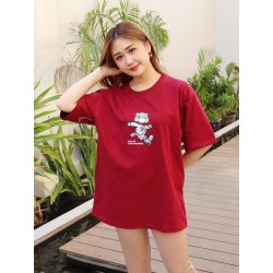 Baju Kaos Oversize Pria...