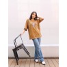 Baju Kaos Oversize Pria Wanita Distro Aesthetic Korean Style Big Size Branded Premium Print Simple Bear Lucu