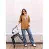 Baju Kaos Oversize Pria Wanita Distro Aesthetic Korean Style Big Size Branded Premium Print Simple Bear Lucu