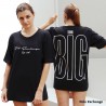 Polo Exchange Tshirt Think Big Oversize Tee T-shirt Women Men 10082