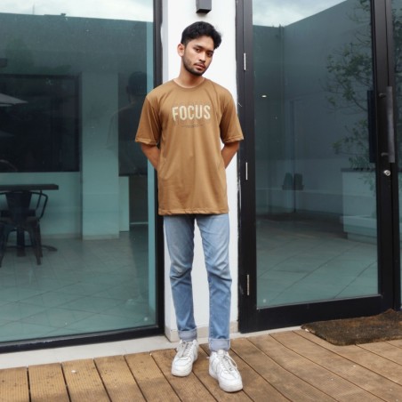 Best-Selling Branded T-Shirts for Men Hanging Out, Women Relaxing, Point 8 Focus Screen Printing