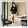 Kaos Oversize crop Top wanita Dewasa Terbaru 2023,Tshirt Atasan Oversize cewek Hijab Lengan Pendek Kekinian Style Korea