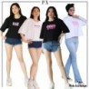 Kaos Oversize crop Top wanita Dewasa Terbaru 2023,Tshirt Atasan Oversize cewek Hijab Lengan Pendek Kekinian Style Korea