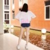 Kaos Oversize crop Top wanita Dewasa Terbaru 2023,Tshirt Atasan Oversize cewek Hijab Lengan Pendek Kekinian Style Korea