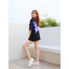 Baju Kaos Wanita terbaru 2023 Premium Distro Butterfly Oversize Lengan Pendek Katun combed 24's