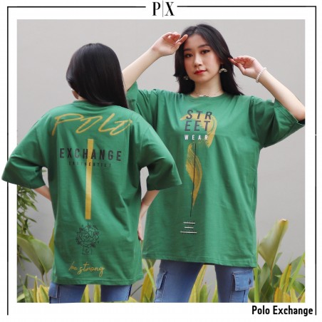 Oversized T-shirt for Adult Women Premium Cotton Material Unisex DIstro T-shirt, Hijab Ootd Polo Exchange