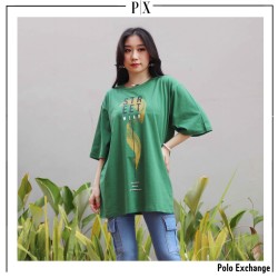 Oversized T-shirt for Adult Women Premium Cotton Material Unisex DIstro T-shirt, Hijab Ootd Polo Exchange