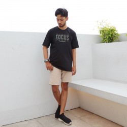 Best-Selling Branded T-Shirts for Men Hanging Out, Women Relaxing, Point 8 Focus Screen Printing