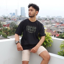 Best-Selling Branded T-Shirts for Men Hanging Out, Women Relaxing, Point 8 Focus Screen Printing