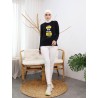 Classic Girls' Slimfit T-shirt, Short Sleeve & Long Spandex Crew Neck