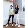 Baju Kaos Wanita Slimfit Spandex Elegan Trendy & Stylish Lengan Pendek & Panjang