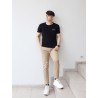 Kaos Pas Body Fit Pria Spandex Premium Tampil Stylish Gaya Aktif Motif Eksklusif Point Eight - 10109