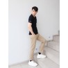 Kaos Pas Body Fit Pria Spandex Premium Tampil Stylish Gaya Aktif Motif Eksklusif Point Eight - 10109