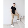 Kaos Pas Body Fit Pria Spandex Premium Tampil Stylish Gaya Aktif Motif Eksklusif Point Eight - 10109