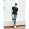 Kaos Pas Body Fit Pria Spandex Premium Point Eight: Gaya Aktif dan Trendy - Seri 10108