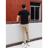 Kaos Pas Body Fit Pria Polo Exchange Gym Motif Stylish Gaya Santai & Aktif Kenyamanan Menyatu -10107