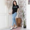 Women's SlimFit Polo Exchange Combed Cotton T-Shirt - 10003