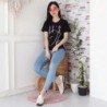 Women's Premium SlimFit Polo Exchange Combed Cotton T-Shirt - 10004